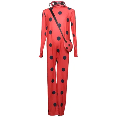 Fancy dress (Red, Black) from Rubies Polyester