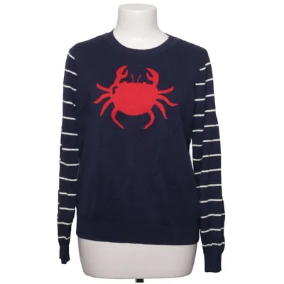 Sweater (Blå, Hvid, Rød) fra ModCloth Bomuld, Modal