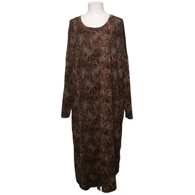 Dress (Brown, Black) from VRS Elastane, Polyester