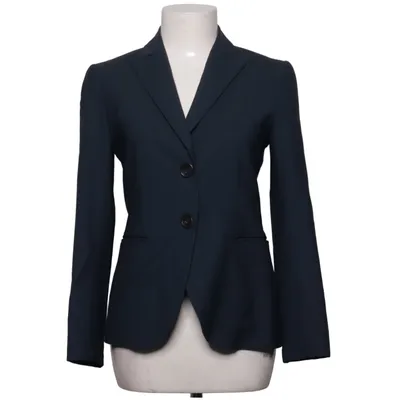 Blazer (Blue) from Theory Elastane, Polyester, Polyurethane, Wool