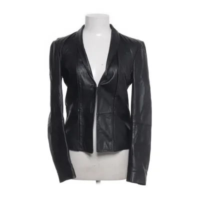 Läderkavaj (IM08B005) från IKKS Women Bomull, Skinn