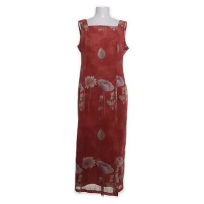 Maxi dress (Red, Multicolored) from La Rochelle Polyester