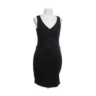 Robe (Noir) de Laura Scott Coton, Élasthane, Polyester