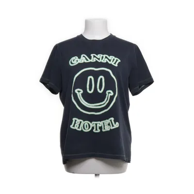 T-shirt (Blauw) van Ganni Organisch katoen