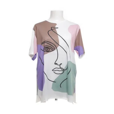T-shirt (Brown, Multicolored) from Lacati Cotton, Polyester