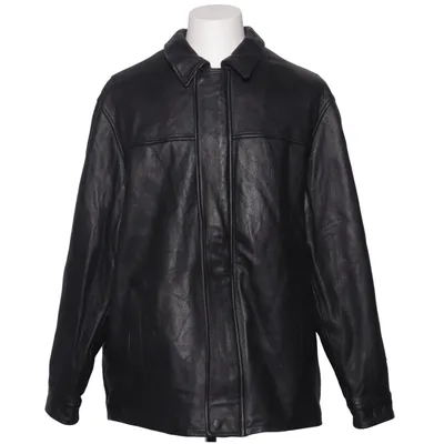 Läderjacka (Svart) från Wilsons Acetat, Skinn, Polyamid, Polyester
