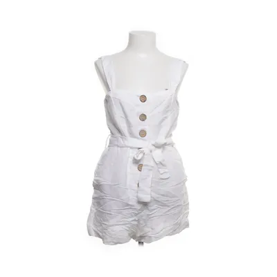 Byxdress (Vit) från Mango Basics Bomull, Linne, Viskos