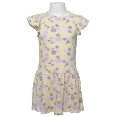 Robe (Jaune, Violet, Multicolore) de Name It Coton, Élasthane, Polyester