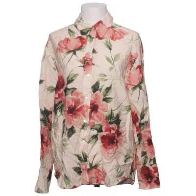 Blouse (Beige, Rouge, Vert) de Mango Polyamide, Viscose