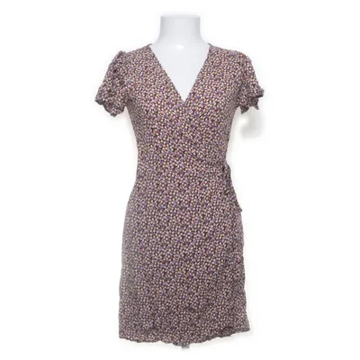 Omlottklänning (Brun, Flerfärgad) från Jacqueline de Yong Viskos