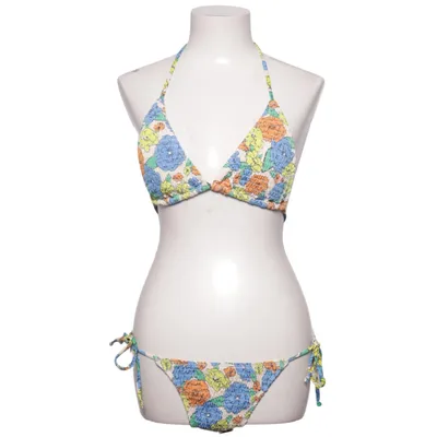 Bikini (Blauw, Geel, Oranje) Elastaan, Polyester