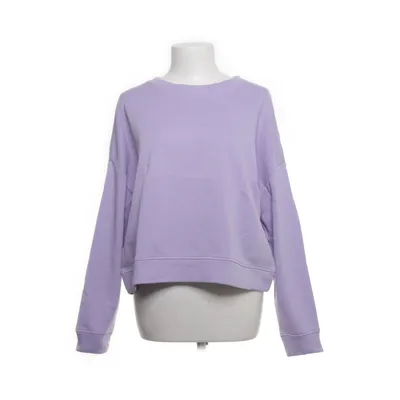 Sweatshirt (Purple) from Pieces Cotton, Polyester