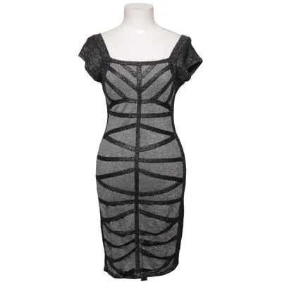 Cocktail dress (Black, Gray) from Soky & Soka Elastane, Viscose