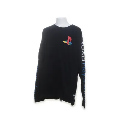 T-shirt à manches longues (Noir, Multicolore) de Playstation Coton