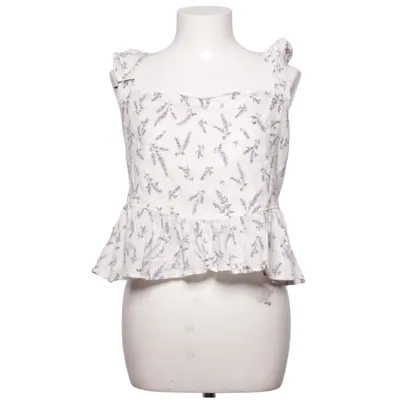 Peplum top (Wit, Lila) van Divided by H&M