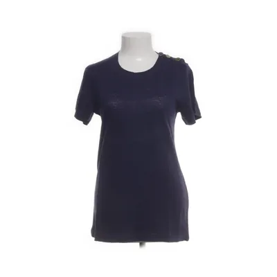 T-shirt (Blauw) van By Malene Birger Linnen