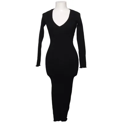 Robe longue (Noir) de Zara Knit Polyamide, Polyester, Viscose