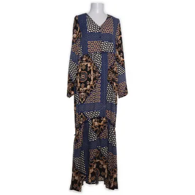 Maxi dress (Black, Multicolored) from JCL Polyester