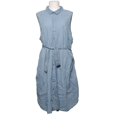 Denim dress (Blue) from Zizzi Cotton