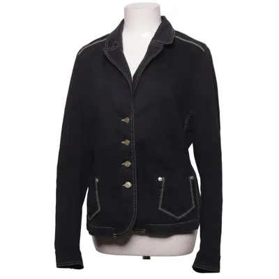 Blazer (Zwart) van Voglia Katoen, Elastaan