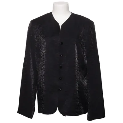 Kavaj (Svart) från Oscar Polyester, Viskos