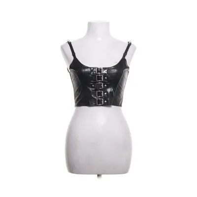 Corset (Black) from Black Level Polyester, Polyurethane