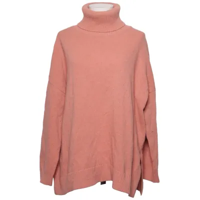 Turtleneck (Pink) fra Basic Apparel Polyamid, Uld