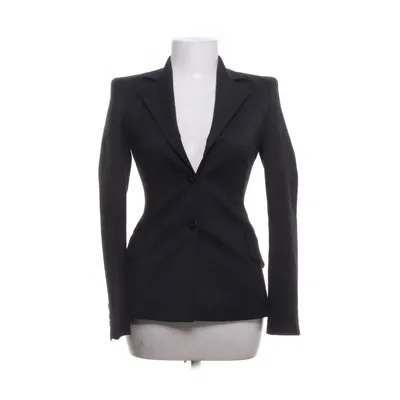 Blazer (Black) from Stefanel Elastane, Polyester, Wool, Viscose