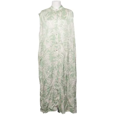 Robe longue (Vert, Beige) de Monday Afternoon Soie, Viscose