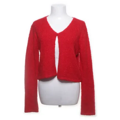 Cardigan (Rød) fra Joy Akryl, Mohair