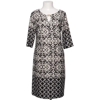 Robe (Noir, Blanc) de Emma & Michele Élasthane, Polyester