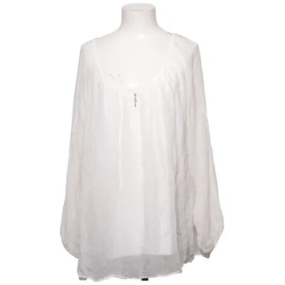 Bluse (Hvid) fra ChillNorway Bomuld, Elastan, Silke, Viscose