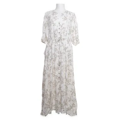 Maxi dress (White, Multicolored) from Newbie by KappAhl Viscose