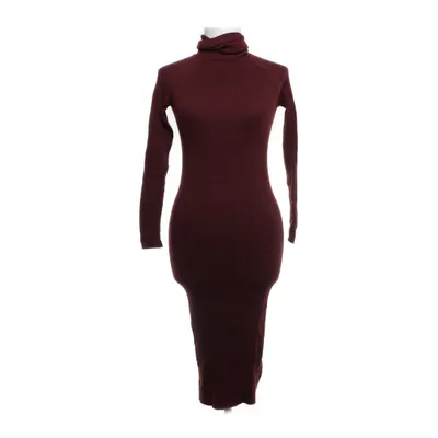 Jurk met col (Rood) van Vintage Dressing Viscose, Nylon