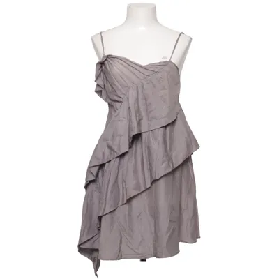 Dress (Gray) from The Wardrobe Cotton, Silk