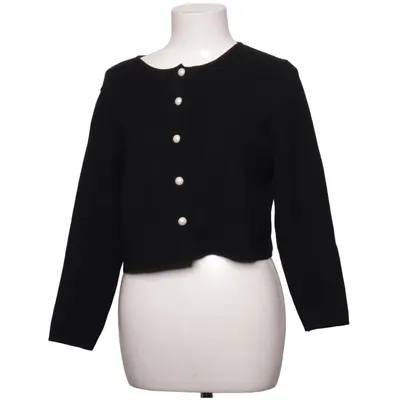 Cardigan (Black) from Sleeper Leather, Polyester, Viscose