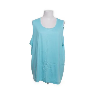Tank Top (Blue) from Laura Kent Elastane, Viscose