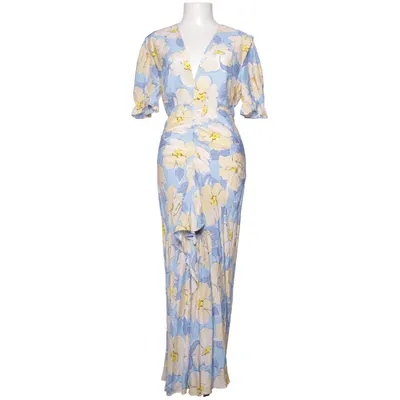 Maxi dress (Blue, Yellow, White) from Rixo