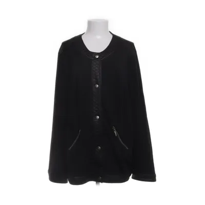 Cardigan (Sort) fra Ulla Popken Bomuld, Modal, Elastan, Polyester