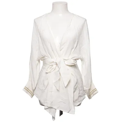 Blouse portefeuille (Blanc) de Ipekyol