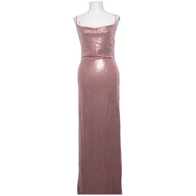 Aftenkjole (Pink) fra Love Forever Elastan, Metallfiber, Polyamid