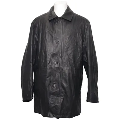 Leren jack (Zwart) Leer, Polyester