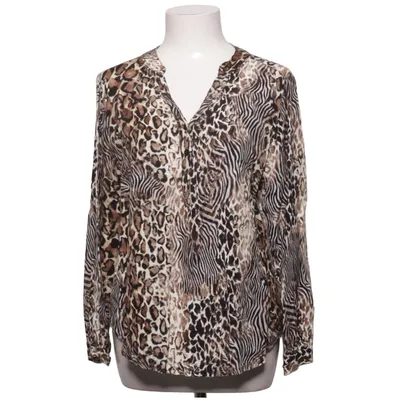 Blouse (Bruin, Zwart, Wit) van Cat & Co Viscose