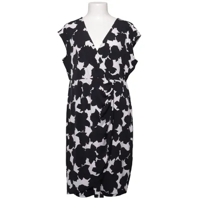 Robe portefeuille (Noir, Blanc) de Lane Bryant Élasthane, Polyester