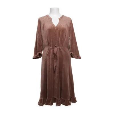 Slå-om-kjole (Brun) fra Odd Molly Polyester, Bomuld