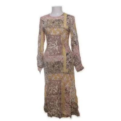 Jurk (Bruin, Geel, Roze, Meerkleurig) van Carin Wester Viscose
