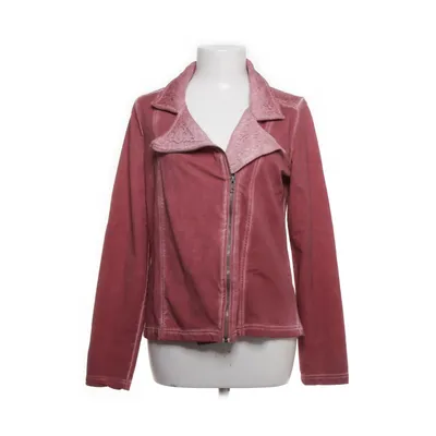 Biker jacket (Pink) from Gina Benotti Cotton, Elastane, Polyamide