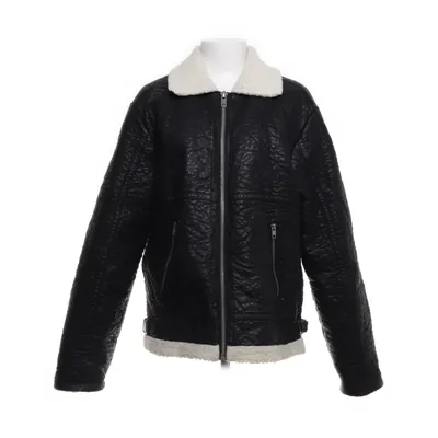 Shearlingjacka (Svart) från Minimum Polyuretan, Polyester