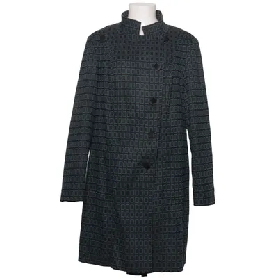 Manteau (Noir, Bleu) de Evelin Brandt Coton, Polyester