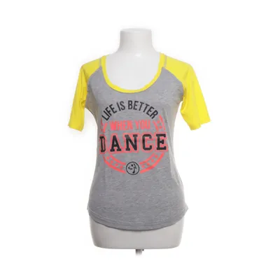 T-shirt (Gray, Yellow) from Zumba Wear
